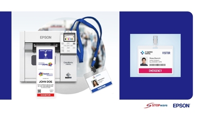 Epson и STOPware: цветная печать бейджей для безопасности